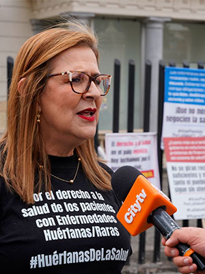 Luz Victoria Salazar, presidenta del Consejo Directivo del Observatorio Interinstitucional de Enfermedades Huérfanas ENHU